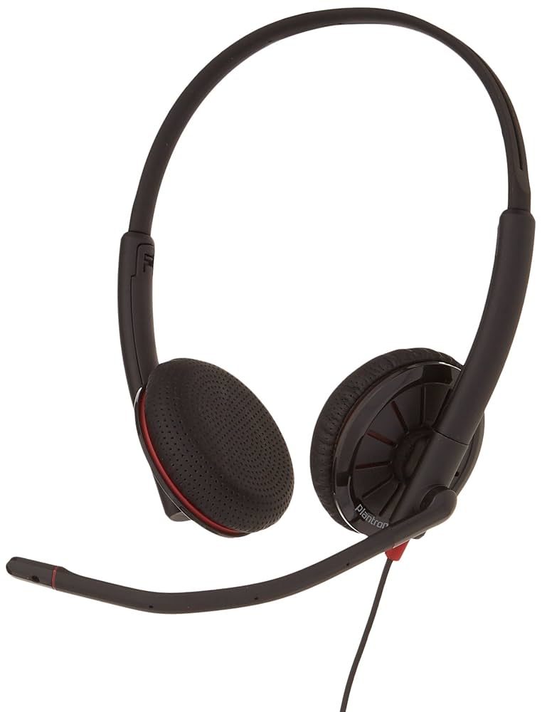 Amazon.com: Plantronics 204446-01 Blackwire C325-M Headset